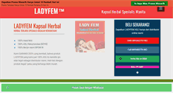 Desktop Screenshot of ladyfem.biz