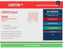 Tablet Screenshot of ladyfem.biz